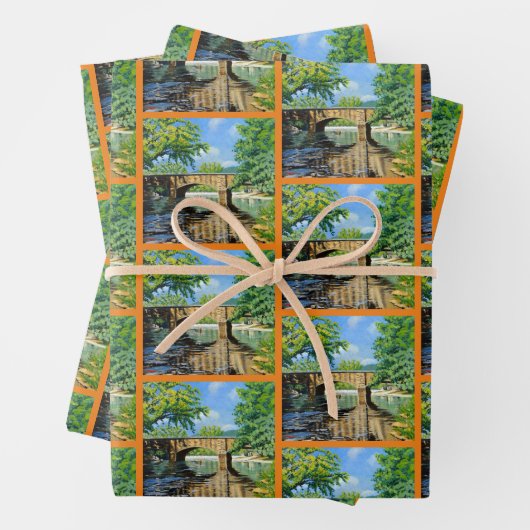 Rainbow Trout Vist Inpakpapier Vel (In situ)