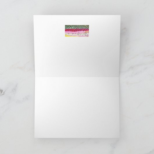 Rainbow Trout Vist Kaart (Binnen)