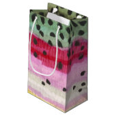 Rainbow Trout Vist Klein Cadeauzakje (Achterkant Gekanteld)