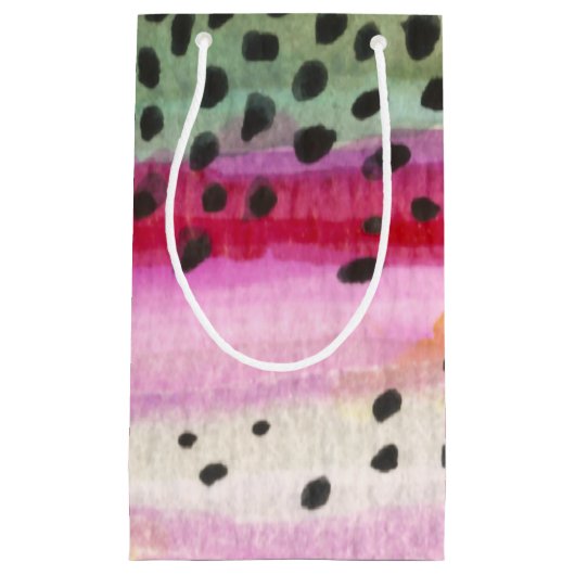 Rainbow Trout Vist Klein Cadeauzakje (Voorkant)