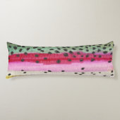 Rainbow Trout Vist Lichaamskussen (Voorkant)