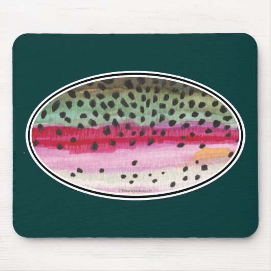 Rainbow Trout Vist Muismat (Voorkant)