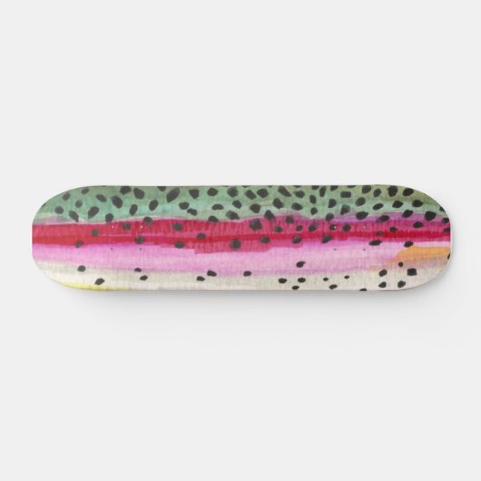 Rainbow Trout Vist Persoonlijk Skateboard (Horizontaal)