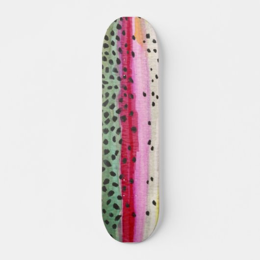 Rainbow Trout Vist Persoonlijk Skateboard (Voorkant)
