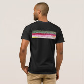 Rainbow Trout Vist T-shirt (Achterkant volledig)