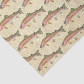 Rainbow Trout Vist Tissuepapier (Detail)