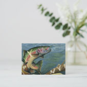 RAINBOW TROUWENKaartmodel Visitekaartje (Staand voorkant)