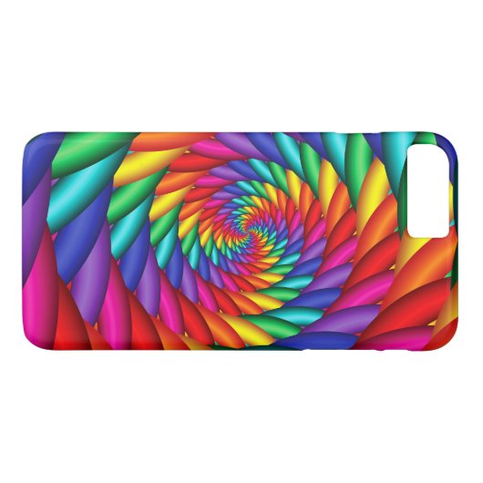 Rainbow Tunnel Twist Phone Case (Achterkant (Horizontaal))
