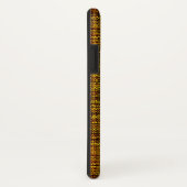 Rainbow Tweed Fabric Kijk gepatenteerd Case-Mate iPhone Case (Achterkant / rechts)