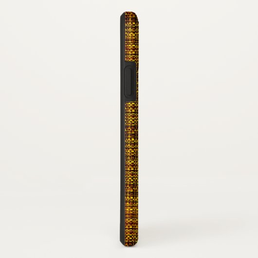 Rainbow Tweed Fabric Kijk gepatenteerd Case-Mate iPhone Case (Achterkant / rechts)