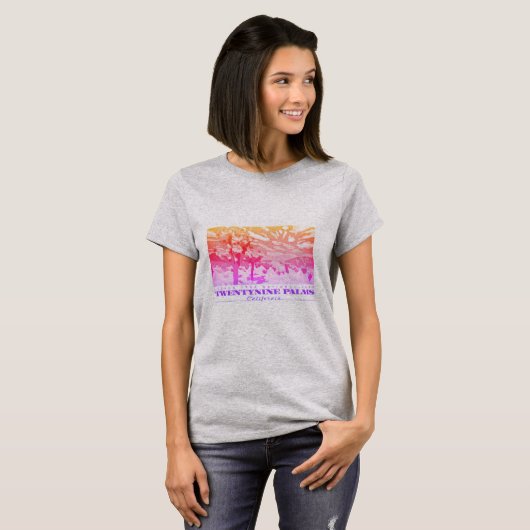 Rainbow Twentynine Palms Califorina T-shirt (Voorkant volledig)