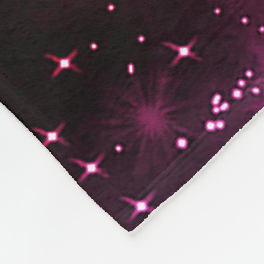 Rainbow Twilight Fleece Deken (Hoek)