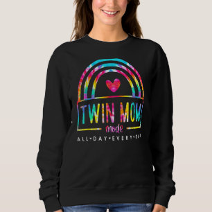 Rainbow Twin Mom Mode de hele dag elke dag nieuw v Trui