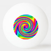Rainbow Twirl Pingpongbal (Voorkant)