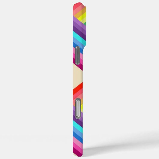 Rainbow Twist Case-Mate iPhone Case (Achterkant / Rechts)