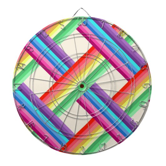 Rainbow Twist Dartbord (Voorkant)