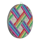 Rainbow Twist Dartbord (Voorkant Links)