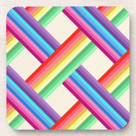 Rainbow Twist Drankjes Onderzetter (Voorkant)