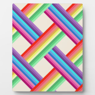 Rainbow Twist Fotoplaat