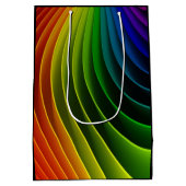 Rainbow Twist Medium Gift Bag Cadeauzakje (Achterkant)