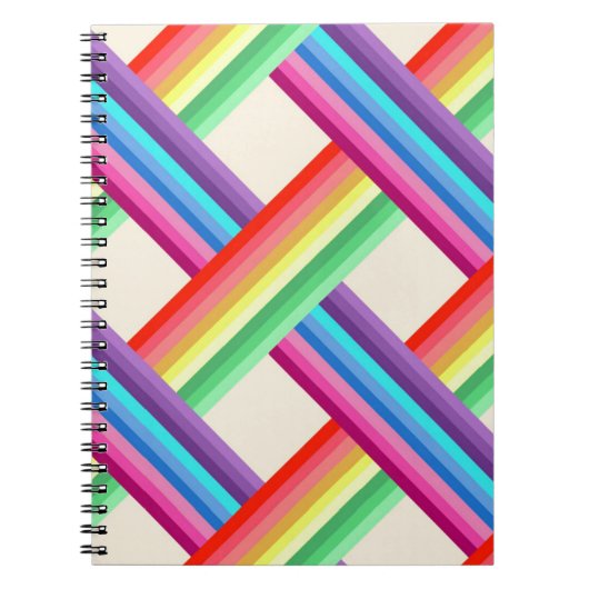 Rainbow Twist Notitieboek (Voorkant)