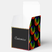 Rainbow Twist Orbs Kubus Favor Doos Bedankdoosjes (Geopend)