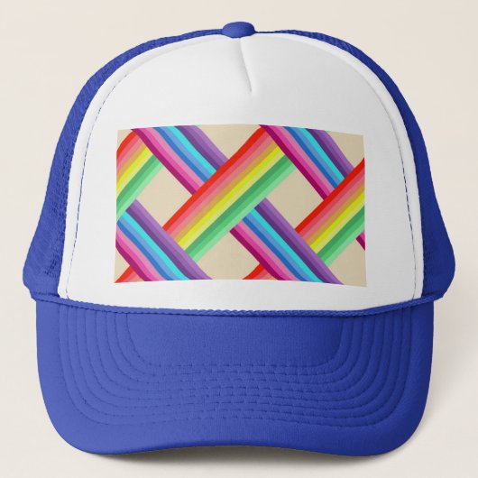 Rainbow Twist Trucker Pet (Voorkant)