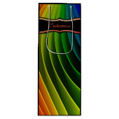 Rainbow Twist Wine Gift Bag Wijn Cadeautas (Voorkant)