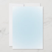 Rainbow two-a-saurus 2e verjaardag Blauwe Dinosaur Kaart (Achterkant)