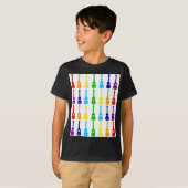 Rainbow Ukes T-shirt (Voorkant volledig)
