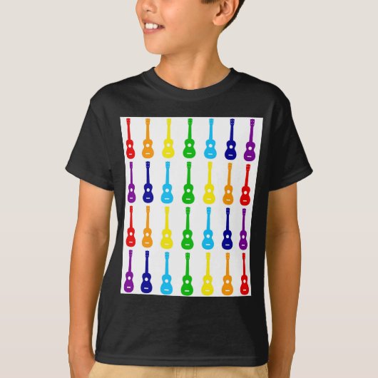 Rainbow Ukes T-shirt (Voorkant)