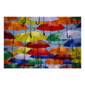 RAINBOW UMBRELLAS PERFECT POSTER (Voorkant)