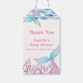 Rainbow Under Zee Mermaid Tail Baby shower Cadeaulabel