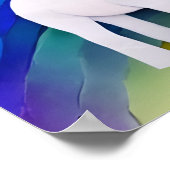 Rainbow Unicorn Art Poster (Hoek)