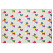 Rainbow Unicorn Art Stof (Fat Quarter)
