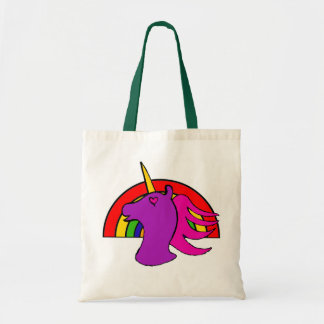 Rainbow Unicorn Bag Tote Bag