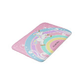 Rainbow Unicorn Bath Mat (Gekanteld)