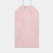 Rainbow Unicorn bedankt Cadeaulabel (Achterkant)