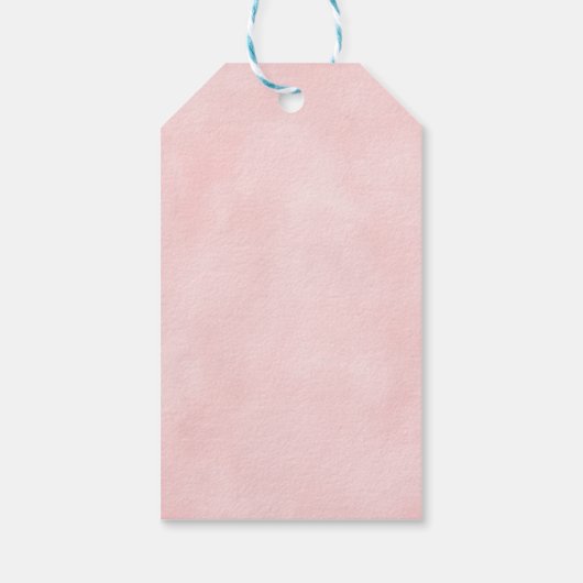 Rainbow Unicorn bedankt Cadeaulabel (Achterkant)