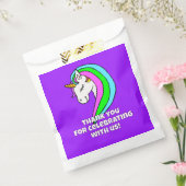 Rainbow Unicorn Bedankzakje (Gezegeld)