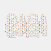 Rainbow Unicorn Birthday Custom Name Bedankdoosjes (Uitgevouwen)