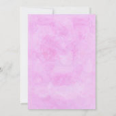 Rainbow Unicorn Birthday Uitnodiging (Achterkant)