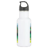 Rainbow Unicorn Butterflies Faeries Waterfles (Achterkant)