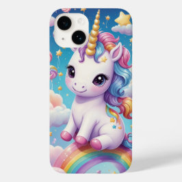 Rainbow Unicorn Case-Mate iPhone 14 Hoesje