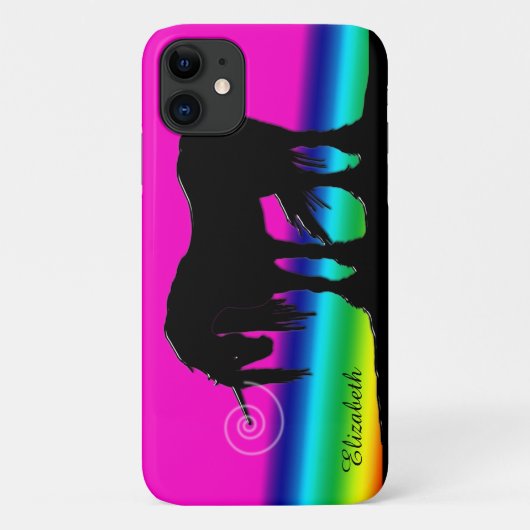 Rainbow Unicorn Case-Mate iPhone Case (Achterkant)