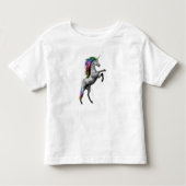 Rainbow Unicorn Childrens Shirt (Voorkant)
