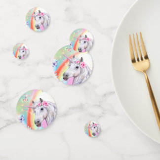 Rainbow Unicorn Confetti