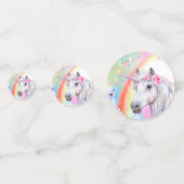 Rainbow Unicorn Confetti (Voorkanten)