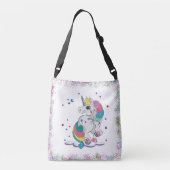 Rainbow Unicorn Crossbody Tas (Achterkant)