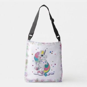 Rainbow Unicorn Crossbody Tas